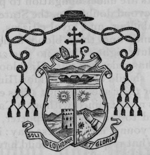Arms (crest) of Frederick Xavier Katzer