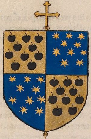 Arms of Tristan de Salazar