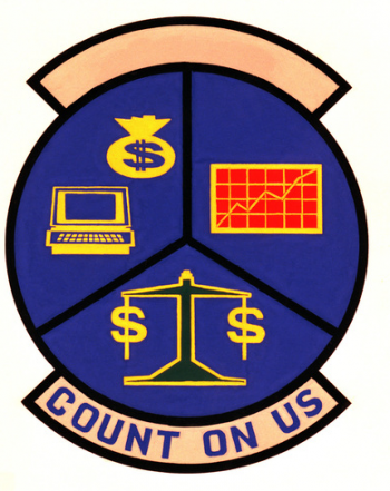 Coat of arms (crest) of 21st Comptroller Squadron, US Air Force