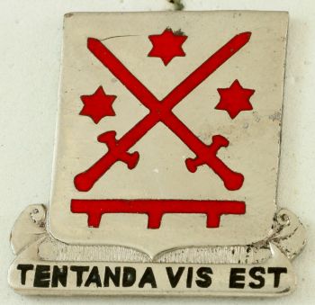 Coat of arms (crest) of 287th Engineer Battalion, US Army