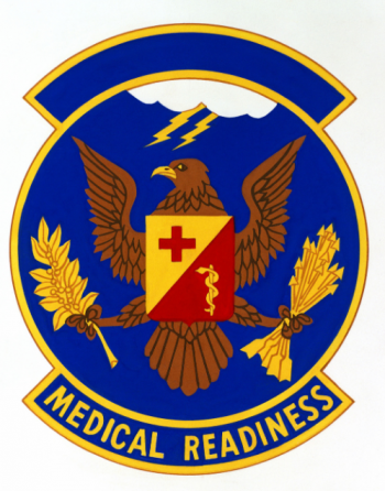 Coat of arms (crest) of the 514th USAF Clinic, US Air Force
