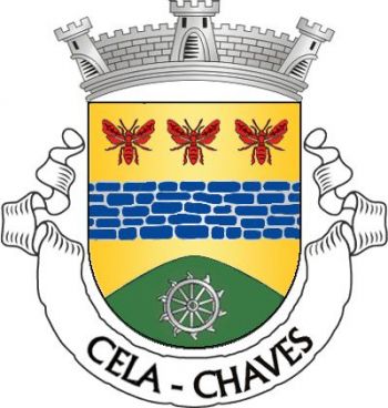 Brasão de Cela (Chaves)/Arms (crest) of Cela (Chaves)