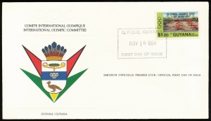 Arms of International Olympic Committee (stamps)