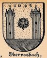 Wappen von Oberrosbach/ Arms of Oberrosbach