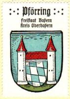Wappen von Pförring/Arms (crest) of Pförring