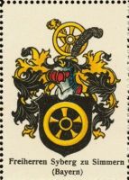 Wappen Freiherren Syberg zu Simmern