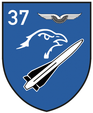 Coat of arms (crest) of the 37th Anti Aircraft Missile Wing, German Air Force