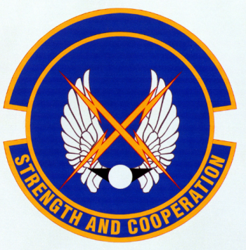 Coat of arms (crest) of the 739th Munitions Support Squadron, US Air Force
