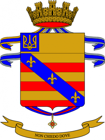 Coat of arms (crest) of the 89th Infantry Regiment Salerno, Italian Army
