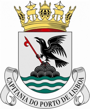 Coat of arms (crest) of the Harbour Captain of Lisbon, Portuguese Navy
