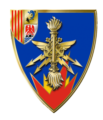 Coat of arms (crest) of the Mediterranean Main Munitions Establishment, France