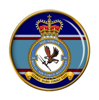 Coat of arms (crest) of the No 66 Squadron, Royal Air Force Regiment