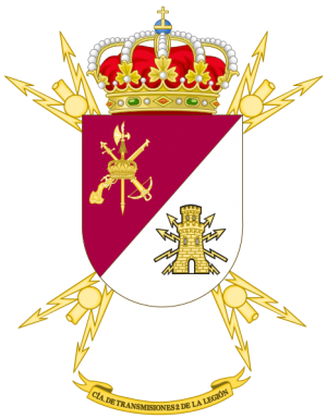 Signal Company No 2 of the Legion, Spanish Army.png