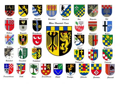 Arms in the Rhein-Hunsrück Kreis District