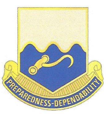 Coat of arms (crest) of 11th Transportation Battalion, US Army
