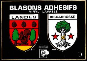 Blason de Biscarrosse