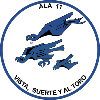 Coat of arms (crest) of the 11th Wing, Spanish Air Force