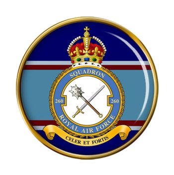 Coat of arms (crest) of the No 260 Squadron, Royal Air Force