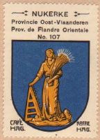 Wapen van Nukerke/Arms (crest) of Nukerke