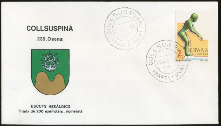 Escudo de Collsuspina/Arms (crest) of Collsuspina