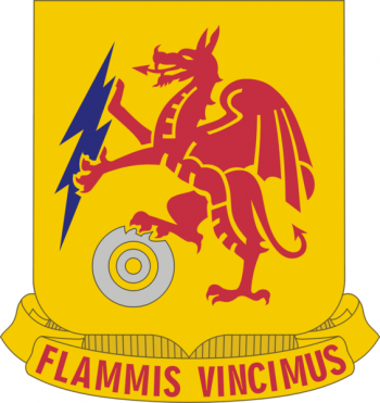 Coat of arms (crest) of 2nd Chemical Battalion, US Army