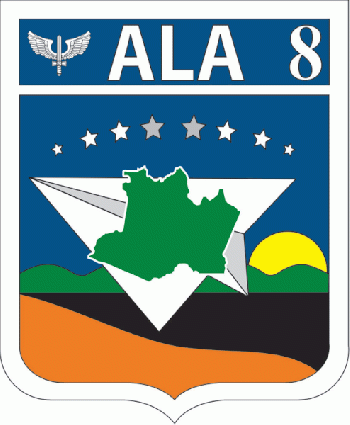 Arms of 8th Wing, Brazilian Air Force