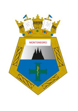 Coat of arms (crest) of the Hospital Assistance Ship Doutor Montenegro, Brazilian Navy