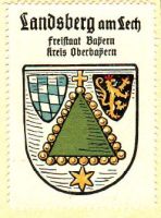 Wappen von Landsberg am Lech / Arms of Landsberg am Lech