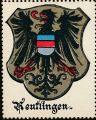 Wappen von Reutlingen/ Arms of Reutlingen