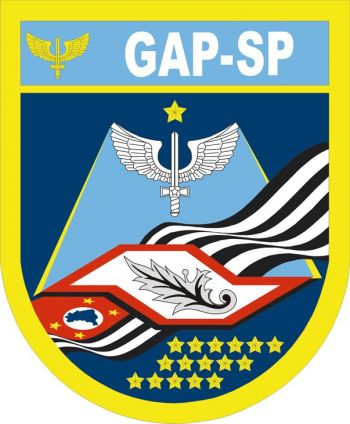 Coat of arms (crest) of the São Paulo Support Group, Brazilian Air Force