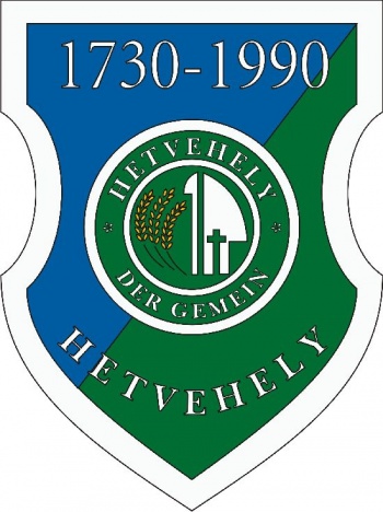 Hetvehely (címer, arms)