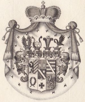 Arms (crest) of Siegmund Felix von Schrattenbach