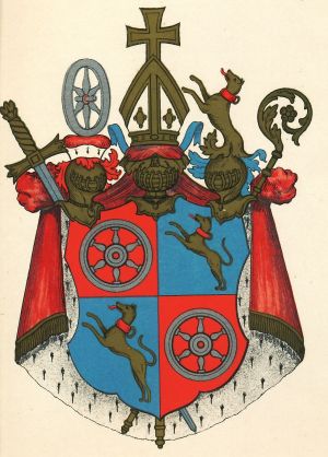 Arms of Johann Friedrich Karl von Ostein