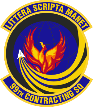 99th Contracting Squadron, US Air Force.png