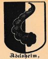 Wappen von Adelsheim/ Arms of Adelsheim