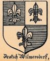 Wappen von Deutsch Wilmersdorf/ Arms of Deutsch Wilmersdorf