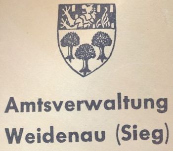 Wappen von Amt Weidenau/Coat of arms (crest) of Amt Weidenau
