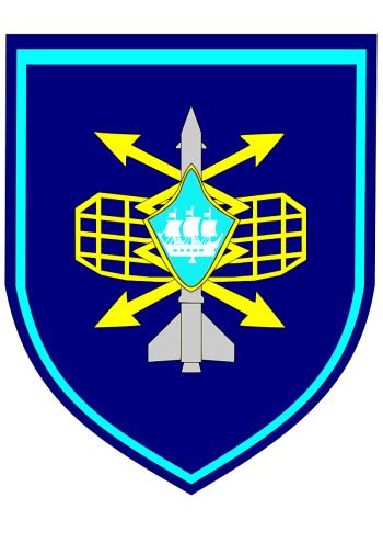 Coat of arms (crest) of the 331st Radio-Technical Regiment, Air and Space Forces, Russia