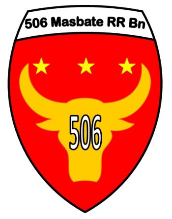 Coat of arms (crest) of the 506th (Masbate) Ready Reserve Battalion, Philippine Army