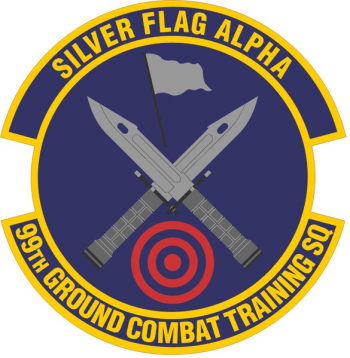 Coat of arms (crest) of the 99th Ground Combat Training Squadron, US Air Force