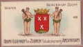 Oldenkott plaatje, wapen van Bergen op Zoom