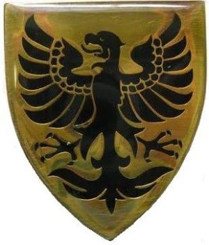 Coat of arms (crest) of the Frankfort Commando, South African Army