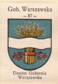 Arms (crest) of Gubernia Warszawska