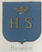 Blason d'Hirsingue/Arms (crest) of Hirsingue