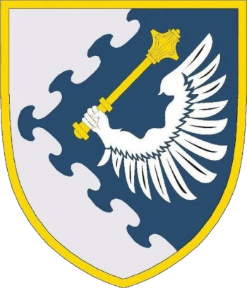 Coat of arms (crest) of Western Air Command, Ukrainian Air Force