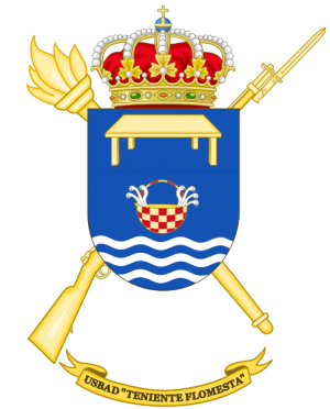 Discontinuous Base Services Unit Teniente Flomesta, Spanish Army.png