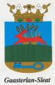 Wapen van Gaasterlân-Slaet/Coat of arms (crest) of Gaasterlân-Slaet