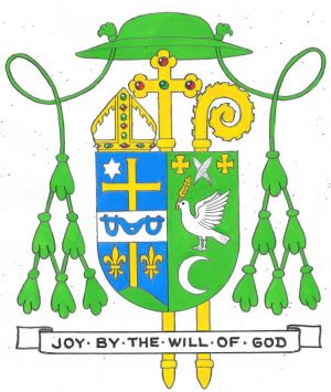 Arms (crest) of Cyril John Vogel