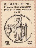Wapen van Sint-Pauwels/Arms (crest) of Sint-Pauwels