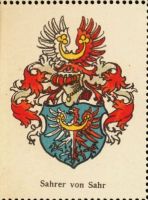 Wappen Sahrer von Sahr